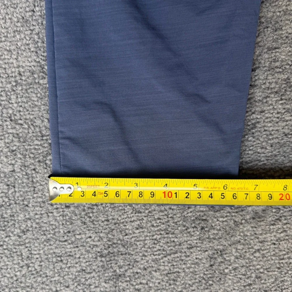 Fabletics Mens Gray Blue Tapered Performance Stretch Pants PT2040675 Small